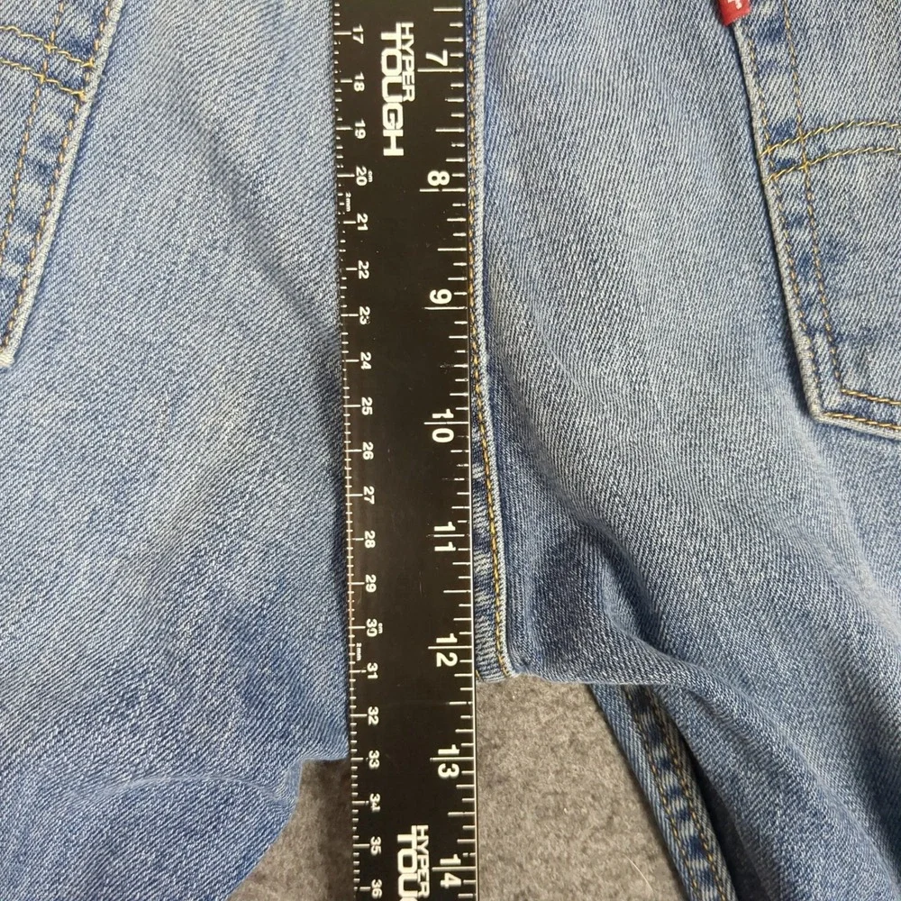 Levis 513 Slim Straight Jeans Mens 29x30 Medium Wash Blue Denim Pants